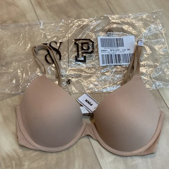 NWT VS PINK lightly lined T-shirt bra - Picture 11 of 11